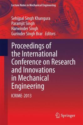 Proceedings of the International Conference on ... 8132218582 Book Cover