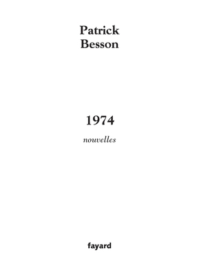 1974 [French] 2213643350 Book Cover