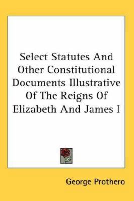 Select Statutes And Other Constitutional Docume... 0548050481 Book Cover