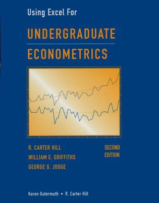 Undergraduate Econometrics, Using Excel For 0471412376 Book Cover