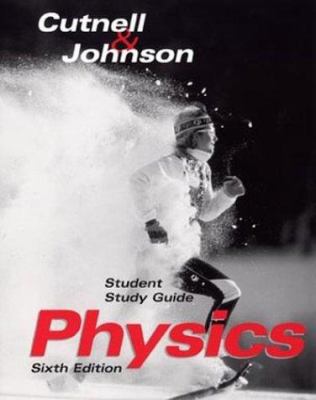 Student Study Guide to Accompany Physics 6th Ed... 0471229881 Book Cover