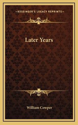 Later Years 1163544906 Book Cover