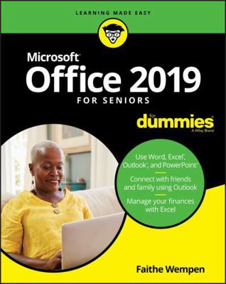 Office 2019 for Seniors for Dummies 1119517974 Book Cover