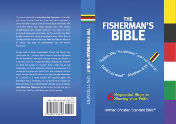 Paperback The Fisherman's Bible New Testament : 6 Sequential Steps to Sharing Your Faith Book
