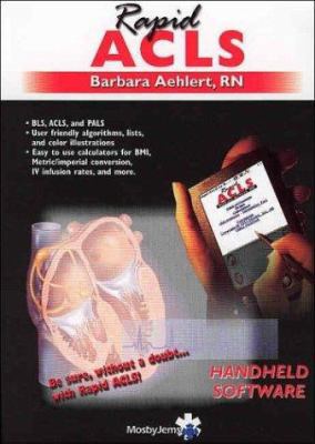 Rapid ACLS on PDA - CD-ROM PDA Software 0323023525 Book Cover