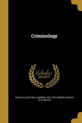 Criminology 1361647434 Book Cover