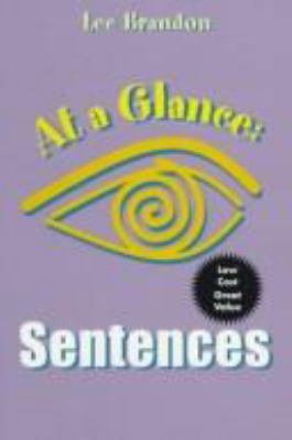 At a Glance: Sentences 0395899672 Book Cover