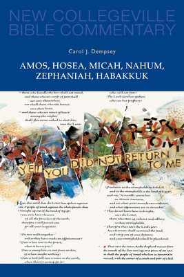 Amos, Hosea, Micah, Nahum, Zephaniah, Habakkuk:... 0814628494 Book Cover