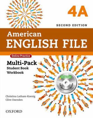 American English File Second Edition: Level 4 M... 019477628X Book Cover