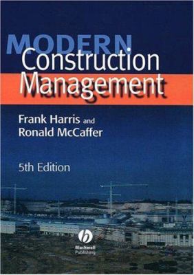 Modern Construction Management 0632055138 Book Cover