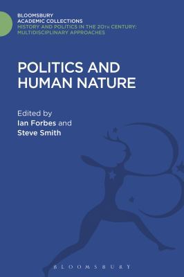 Politics and Human Nature 1474287336 Book Cover