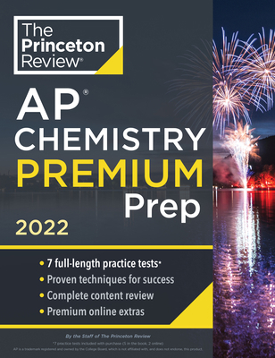 Princeton Review AP Chemistry Premium Prep, 202... 0525570578 Book Cover