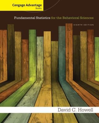 Fundamental Statistics for the Behavioral Sciences 1285081803 Book Cover