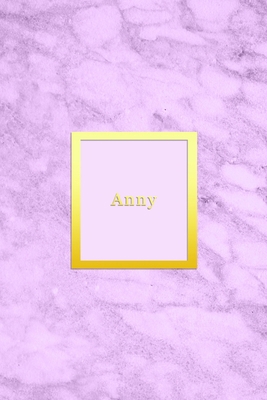 Anny: Custom dot grid diary for girls - Cute pe... 1671704452 Book Cover