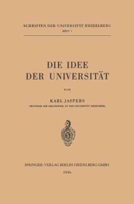 Die Idee Der Universität [German] 366242875X Book Cover