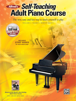 Alfred's Self-Teaching Adult Piano Course: The ... 0739052055 Book Cover