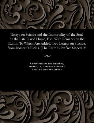 Essays on Suicide and the Immortality of the So... 1535804572 Book Cover