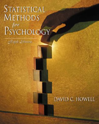 Statistical Methods for Psychology 0534389708 Book Cover