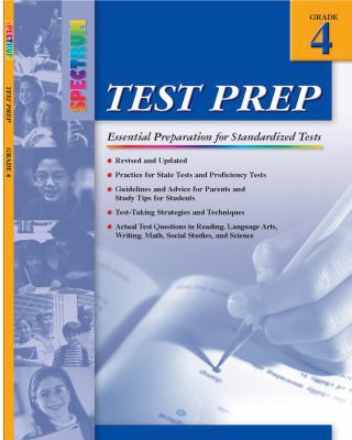 Spectrum Test Prep, Grade 4 1577686640 Book Cover