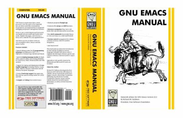 GNU Emacs Manual V 23.3 (GNU manuals) 098315922X Book Cover
