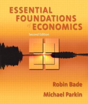 Essential Foundations of Economics 0201748800 Book Cover