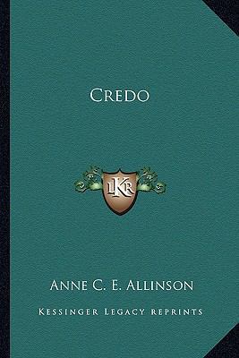 Credo 1162749210 Book Cover