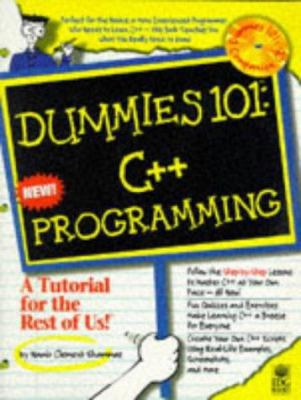 Dummies 101: C++ Programming (For Dummies) 0764500732 Book Cover