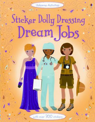 Sticker Dolly Dressing Dream Jobs 0794532535 Book Cover