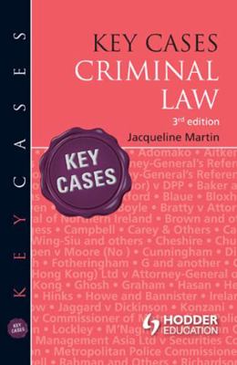 Key Cases: Criminal Law 1444135295 Book Cover