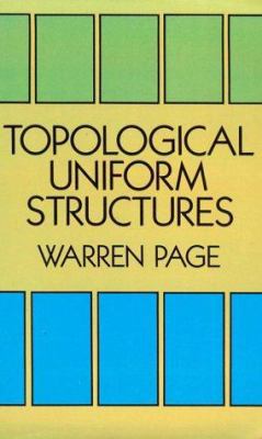 Topological Uniform Structures (Dover Books on ... 0486658082 Book Cover