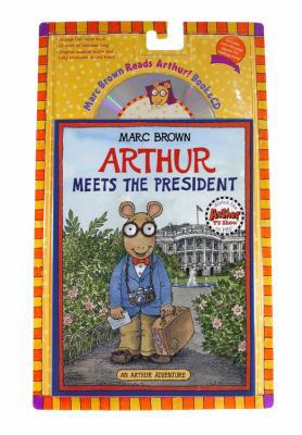 Arthur Meets the President [With CD] 031603147X Book Cover