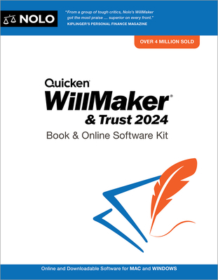 Quicken Willmaker & Trust 2024: Book & Online S... 1413331327 Book Cover
