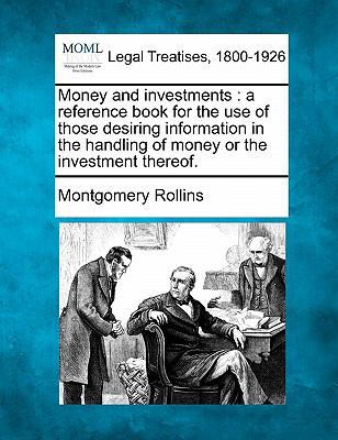 Money and Investments: A Reference Book for the... 124013939X Book Cover