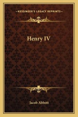 Henry IV 1163282103 Book Cover