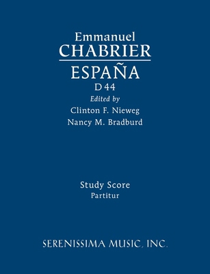 Espana: Study score 193241956X Book Cover