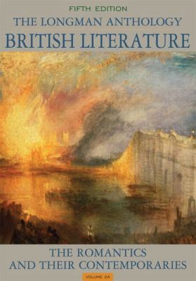 The Longman Anthology of British Literature, Vo... 0321871529 Book Cover