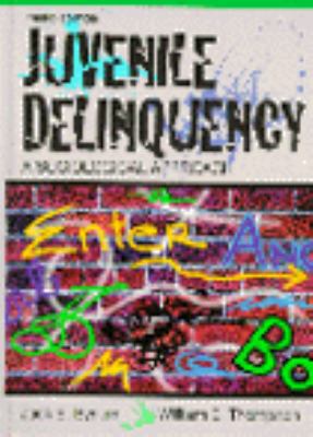 Juvenile Delinquency: A Sociological Approach 0205159281 Book Cover