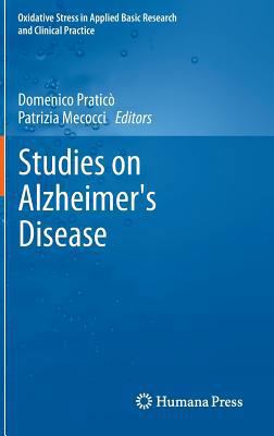 Studies on Alzheimer's Disease 1627035974 Book Cover