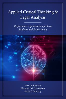 Applied Critical Thinking and Legal Analysis: P... 1531002552 Book Cover