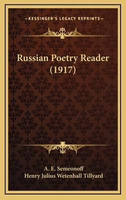 Russian Poetry Reader (1917) 1169059023 Book Cover