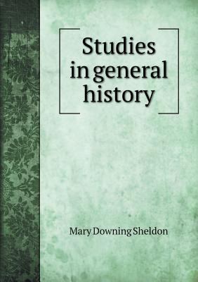 Studies in general history 5519258740 Book Cover