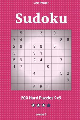 Sudoku - 200 Hard Puzzles 9x9 vol.3 1097936910 Book Cover
