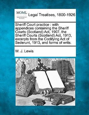 Sheriff Court practice: with appendices contain... 124013536X Book Cover