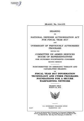 Hearing on National Defense Authorization Act f... 1973997495 Book Cover