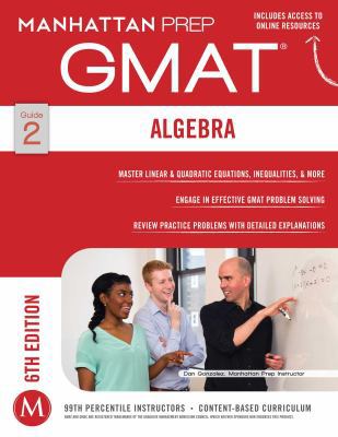 Algebra GMAT Strategy Guide 1941234216 Book Cover