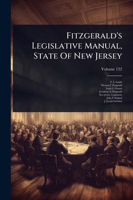 Fitzgerald's Legislative Manual, State Of New J... 1024444562 Book Cover
