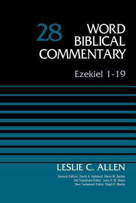 Ezekiel 1-19, Volume 28: 28 0310522153 Book Cover