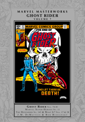 Marvel Masterworks: Ghost Rider Vol. 7 1302962612 Book Cover