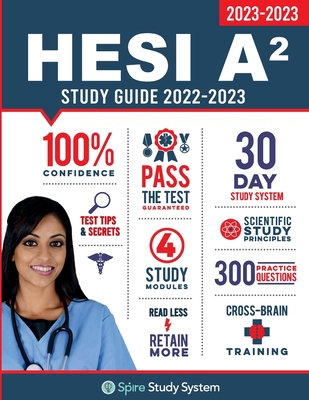 HESI A2 Study Guide: Spire Study System & HESI ... 1950159434 Book Cover