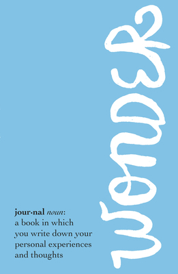 Wonder Journal 0552574740 Book Cover